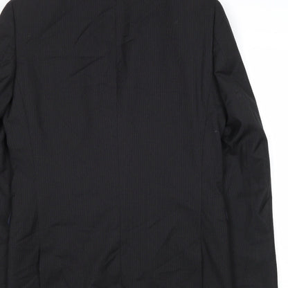 Next Mens Black Wool Jacket Suit Jacket Size 38 Regular