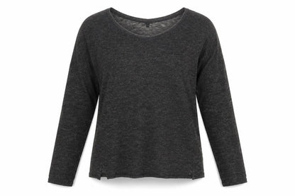Next Womens Black V-Neck Acrylic Pullover Jumper Size 12