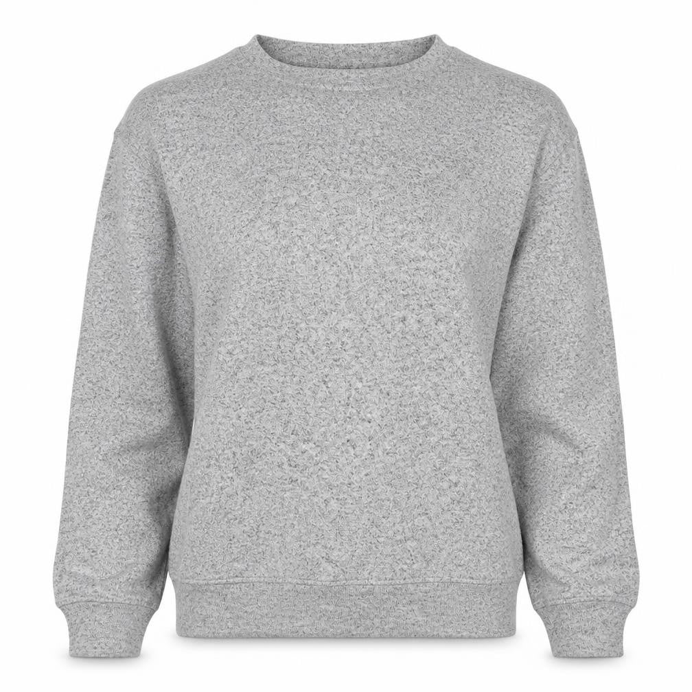 Golddigga Womens Grey Round Neck Viscose Pullover Jumper Size 10