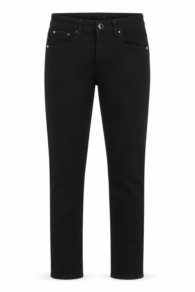 Goralli Womens Black Cotton Skinny Jeans Size 8 Regular Zip