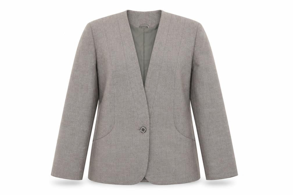 Debenhams Womens Brown Polyester Jacket Blazer Size 14