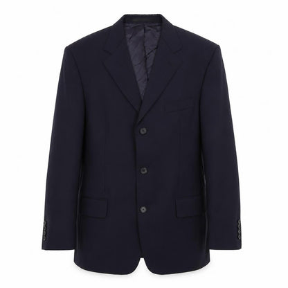 Odermark Mens Blue Wool Jacket Suit Jacket Size 42 Regular