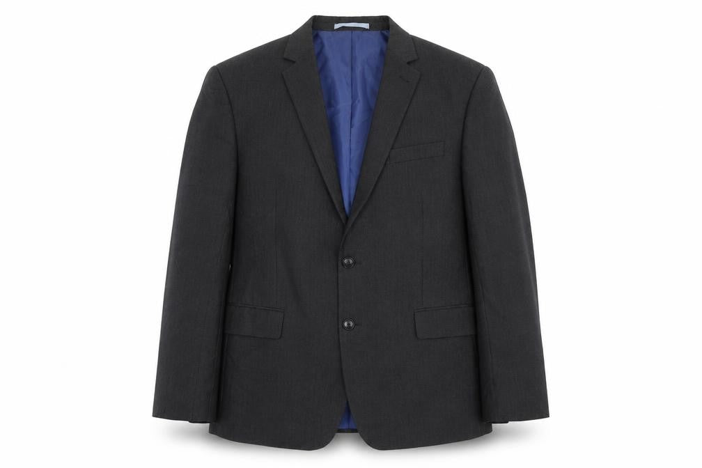 Marks & Spencer Mens Grey Polyester Jacket Suit Jacket Size 44 Regular
