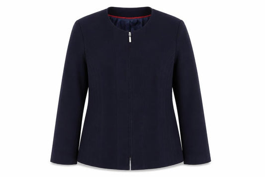 Bonmarché Womens Blue Jacket Size 14 Zip
