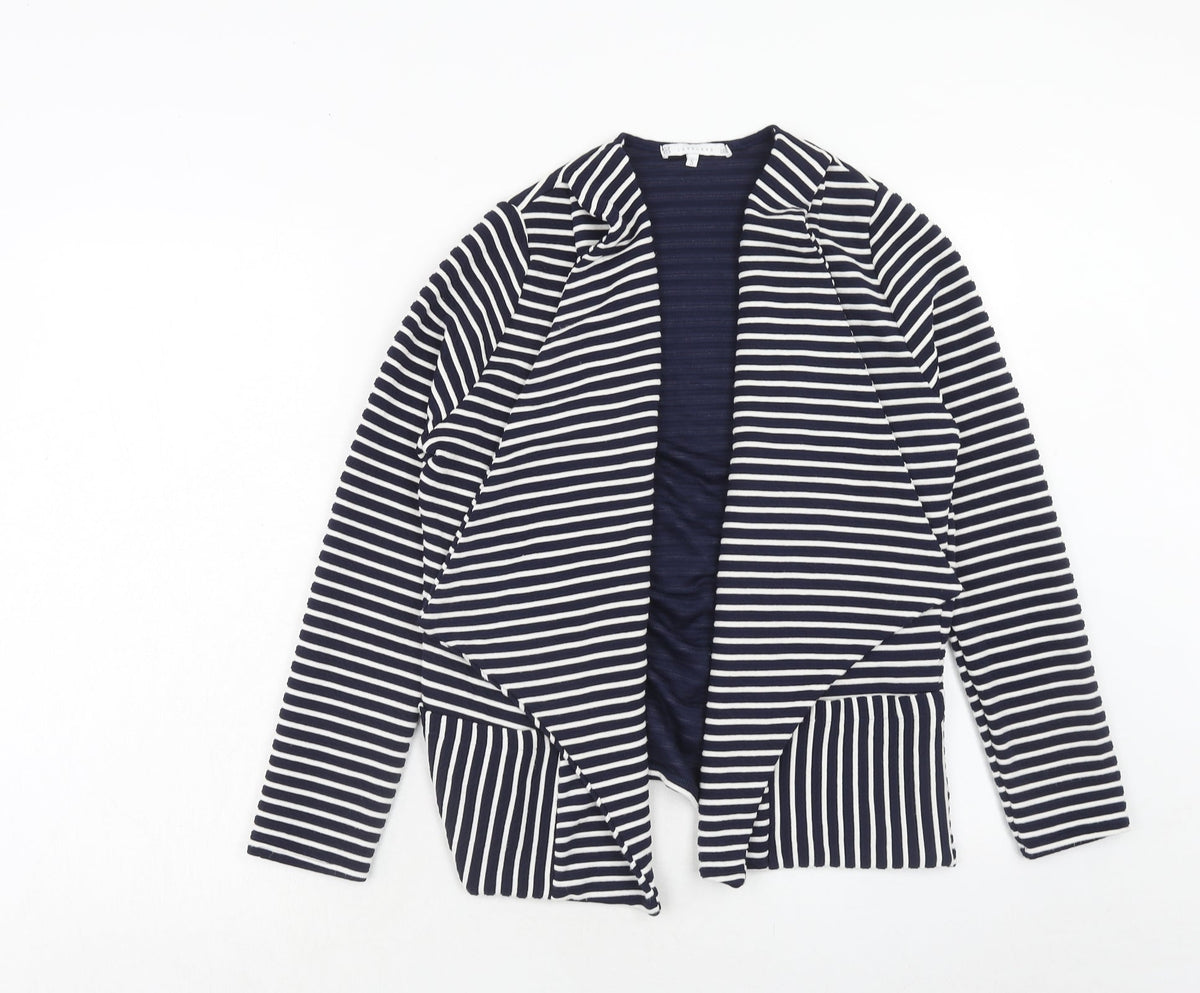 Lakeland Womens Blue Striped Jacket Size S