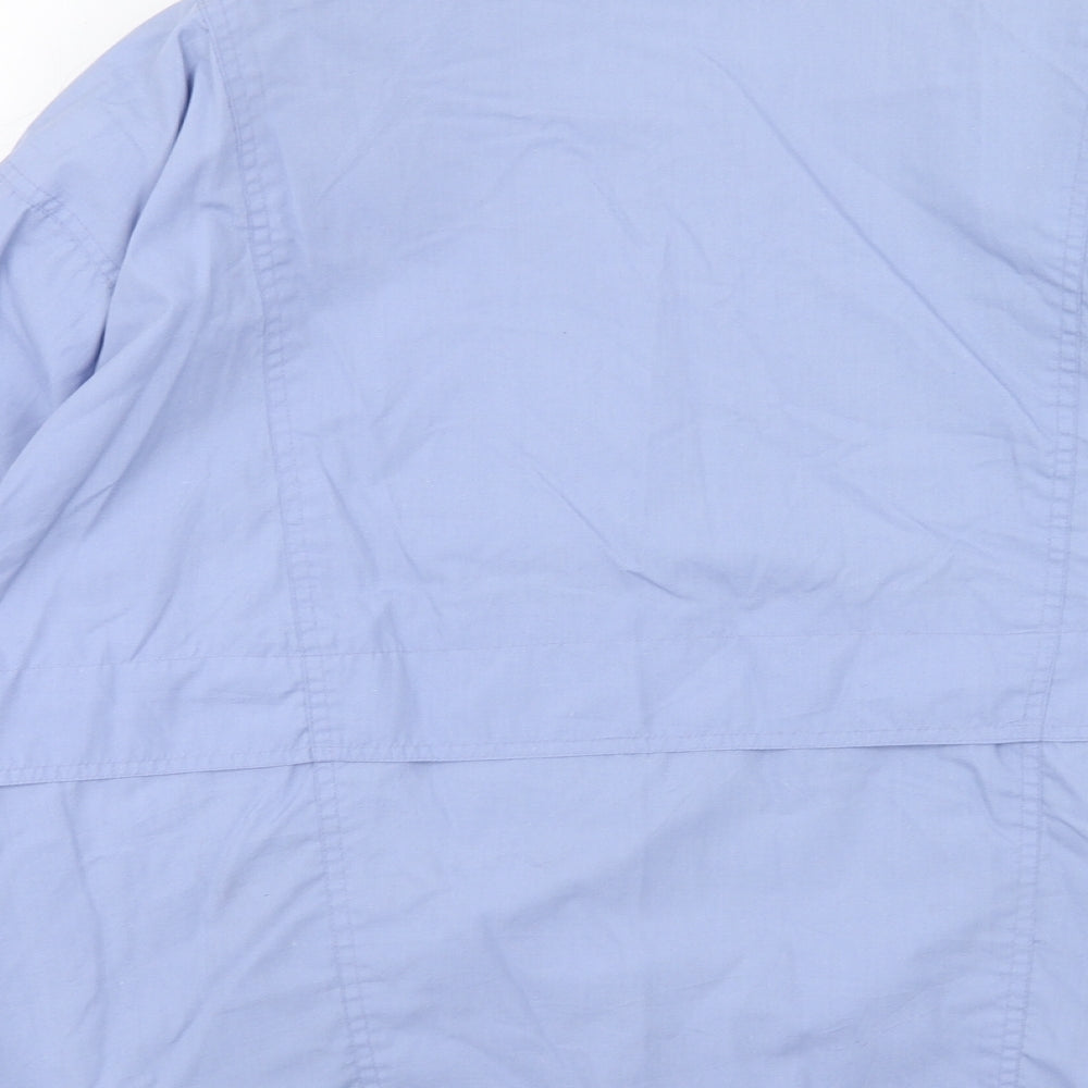 BHS Womens Blue Jacket Size 14 Zip
