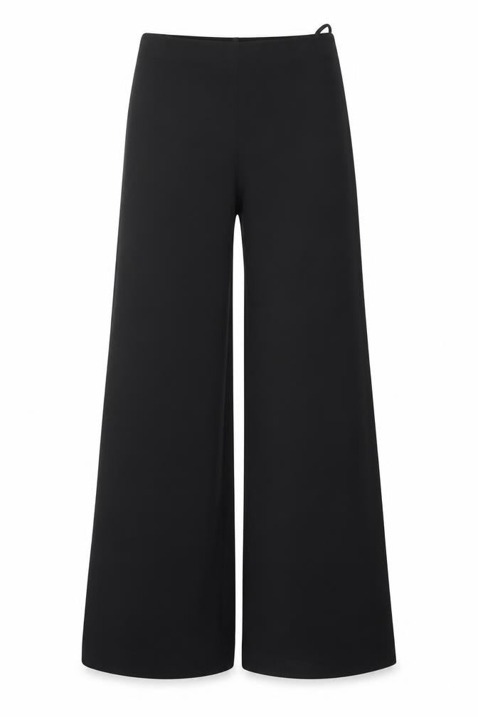Stills Womens Black Polyester Trousers Size 8 Regular Zip