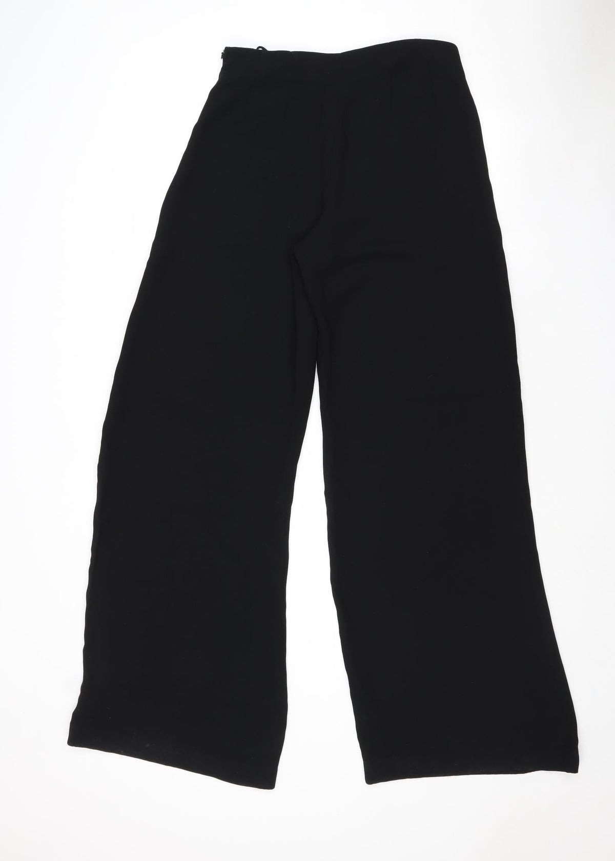 Stills Womens Black Polyester Trousers Size 8 Regular Zip