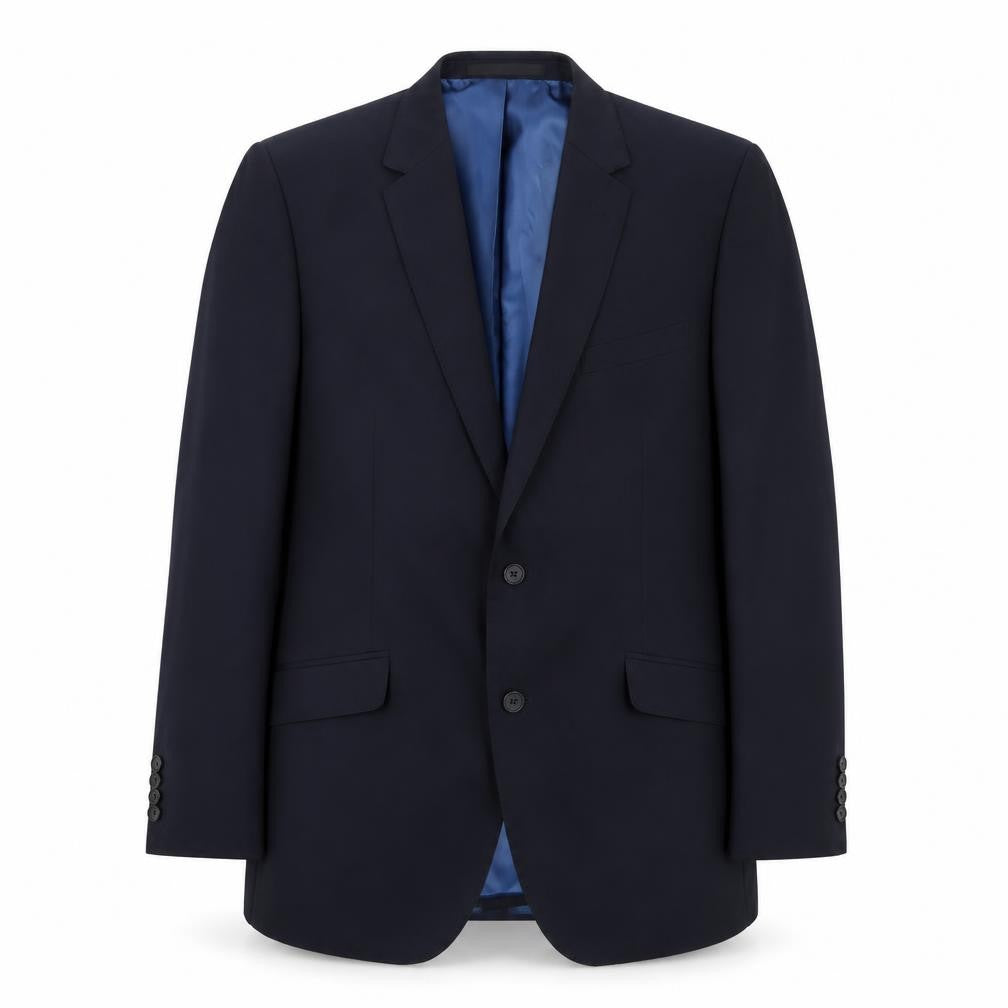Autograph Mens Blue Wool Jacket Suit Jacket Size M Regular