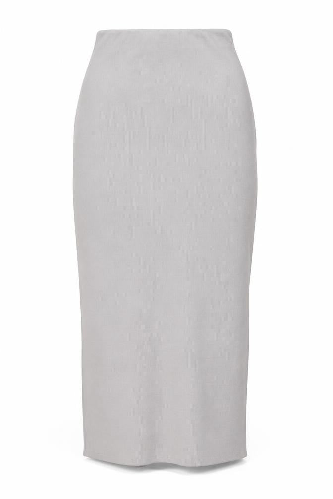Miss Selfridge Womens Grey Polyester A-Line Skirt Size 6