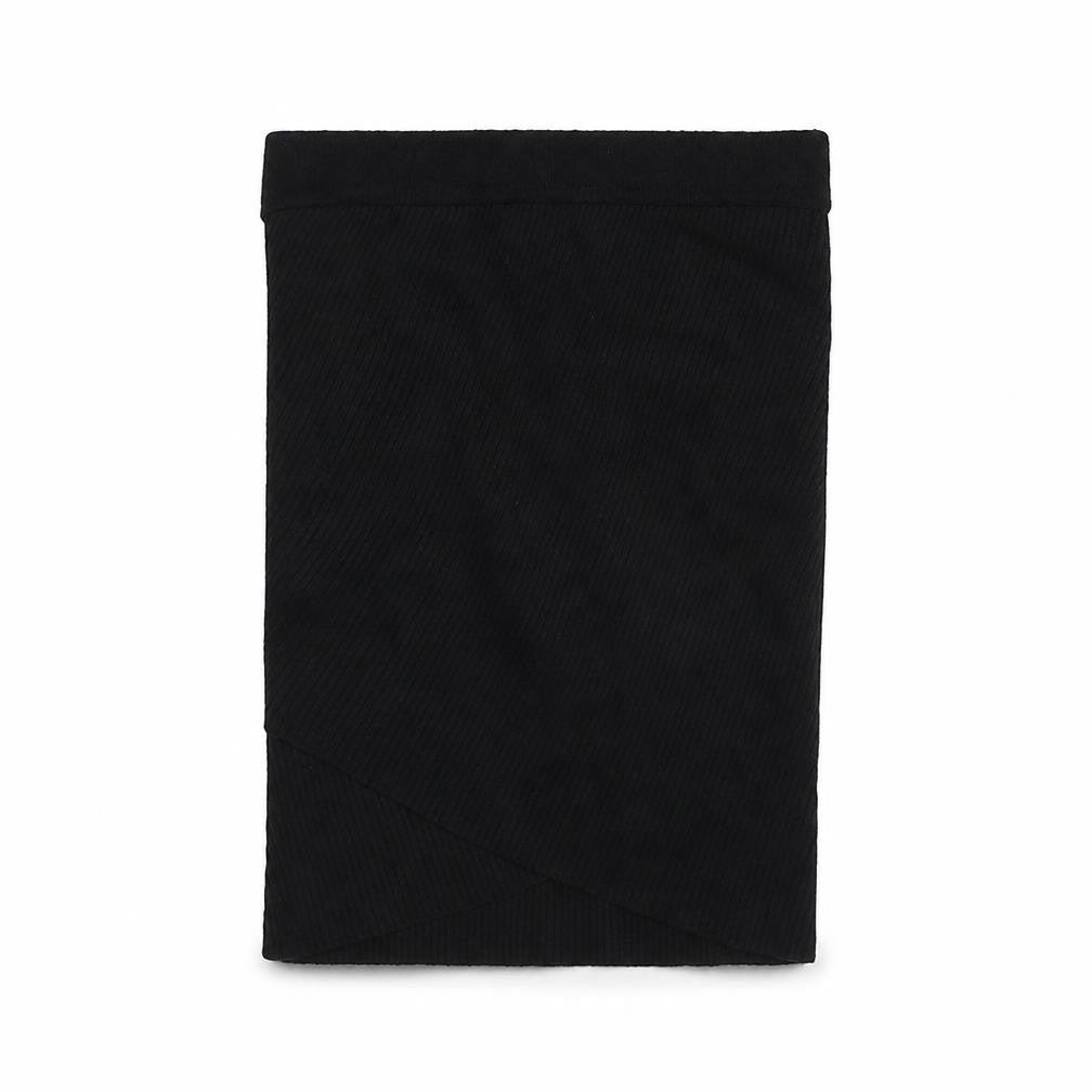Zara Womens Black Nylon Bandage Skirt Size S