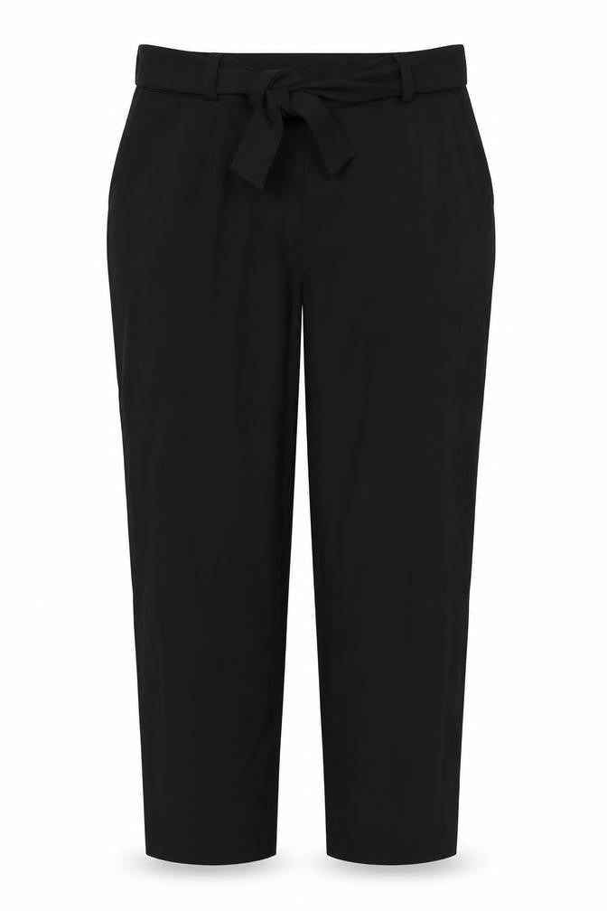 Dorothy Perkins Womens Black Polyester Trousers Size 14 Regular Zip