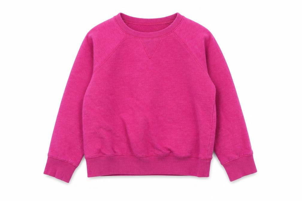 NEXT Girls Pink Cotton Pullover Sweatshirt Size 9 Years Pullover