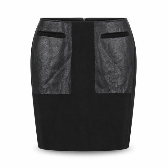 Penny Black Womens Black Polyester Straight & Pencil Skirt Size 10 Zip