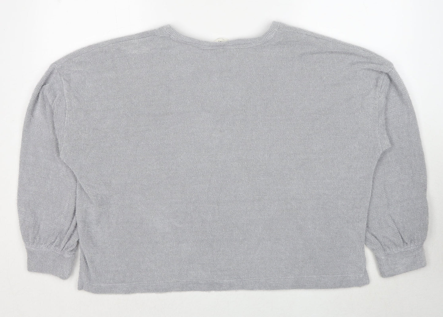 Marks and Spencer Womens Grey Polyester Pullover Sweatshirt Size XL Pullover