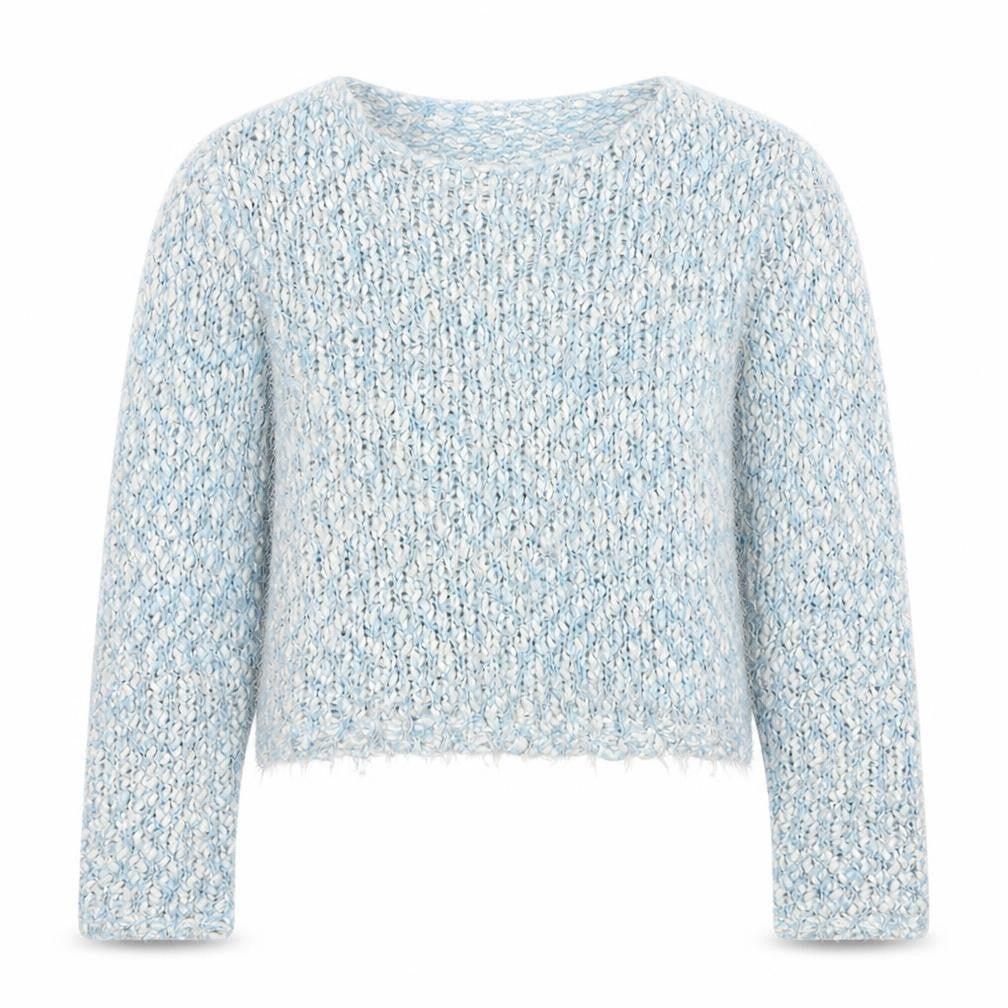 New Look Girls Blue Boat Neck Polyester Pullover Jumper Size 12-13 Years Pullover