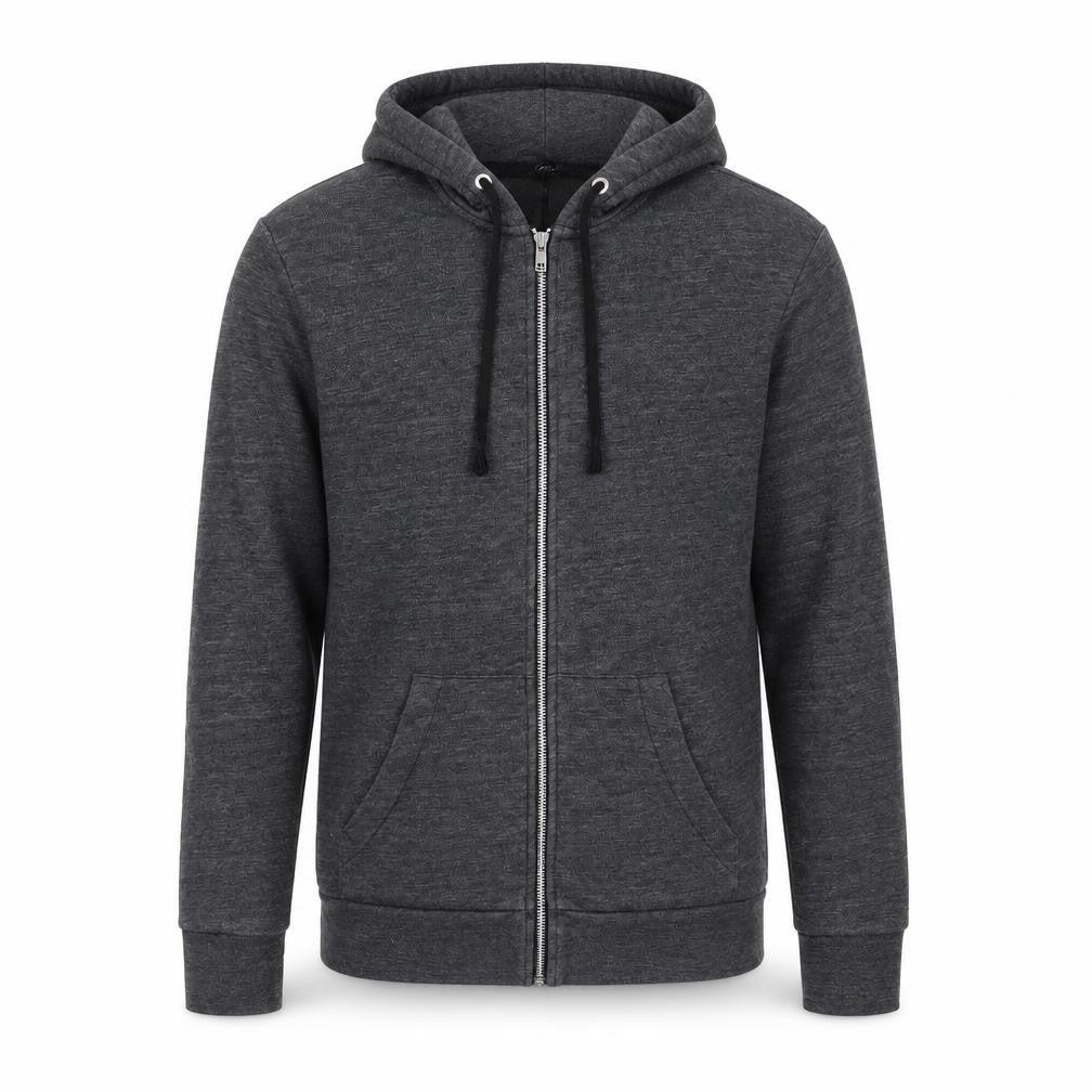 H&M Mens Grey Cotton Full Zip Sweatshirt Size XS