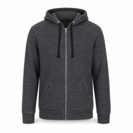 H&M Mens Grey Cotton Full Zip Sweatshirt Size XS