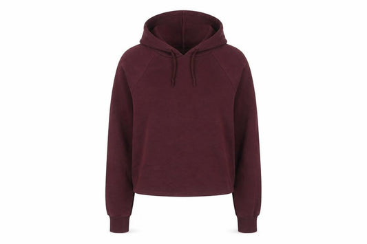 New Look Womens Purple Cotton Pullover Hoodie Size 12 Pullover