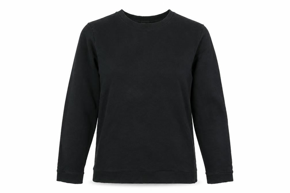ASOS Womens Black Cotton Pullover Sweatshirt Size M Pullover