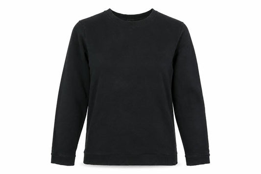 ASOS Womens Black Cotton Pullover Sweatshirt Size M Pullover