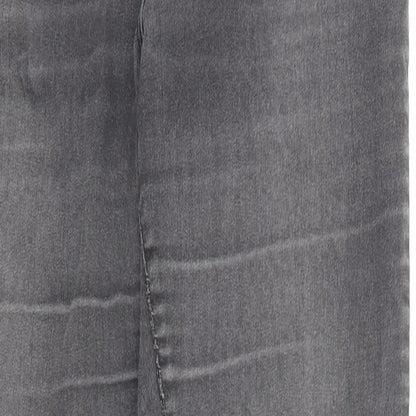 Marks & Spencer Womens Black Cotton Jegging Jeans Size 10 Regular Zip