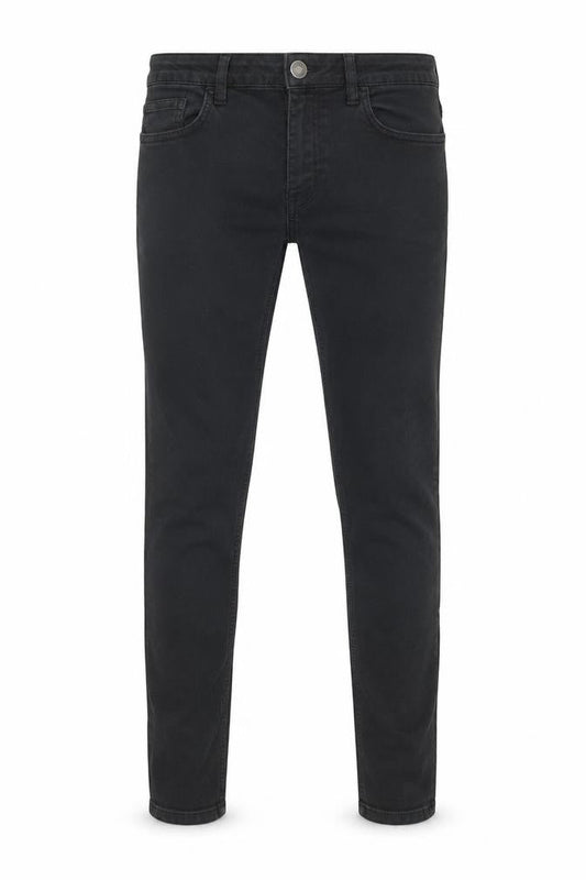 Hera Mens Black Cotton Skinny Jeans Size 30 in Regular Zip