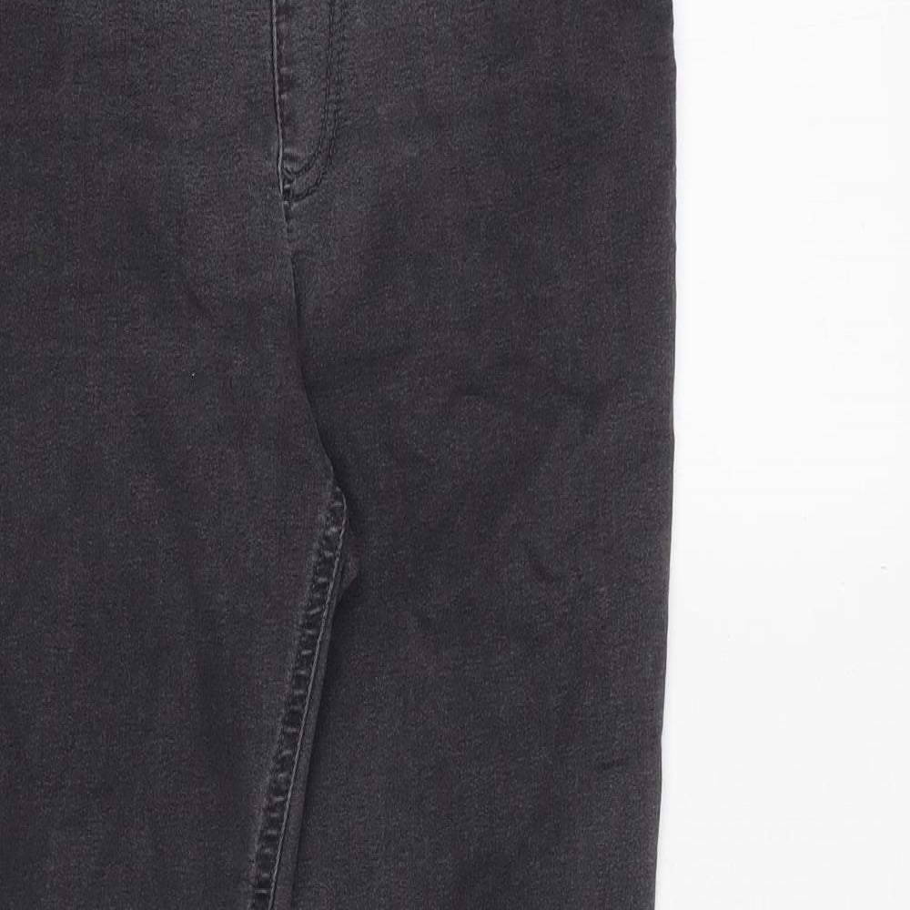 Marks and Spencer Womens Grey Cotton Jegging Jeans Size 10 Regular