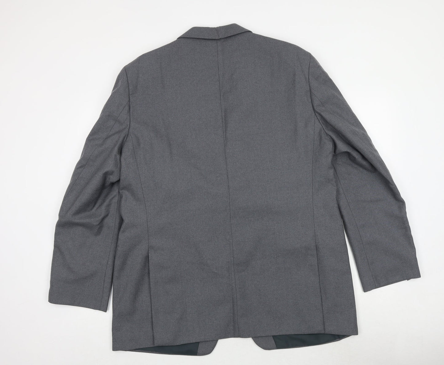 Grendale Mens Grey Wool Jacket Suit Jacket Size 44 Regular