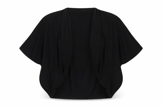 Lamorena Womens Black Polyester Basic Blouse Size 10 Round Neck