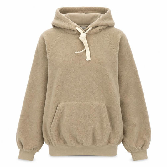 H&M Womens Beige Polyester Pullover Hoodie Size XS Pullover