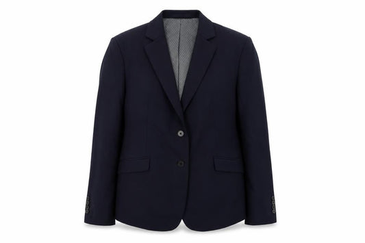 Brook Taverner Womens Blue Polyester Jacket Suit Jacket Size 8