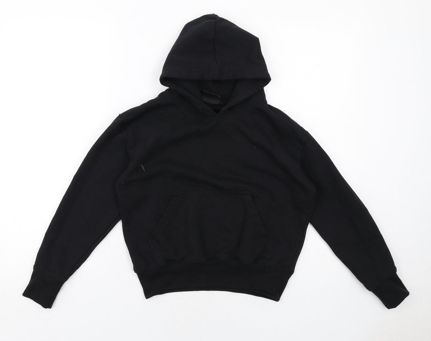 Urban Road Boys Black Polyester Pullover Hoodie Size 9-10 Years Pullover