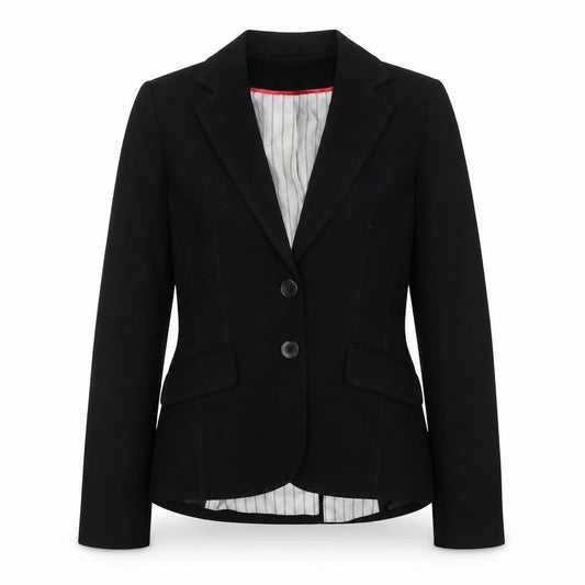 Dorothy Perkins Womens Black Polyester Jacket Blazer Size 8
