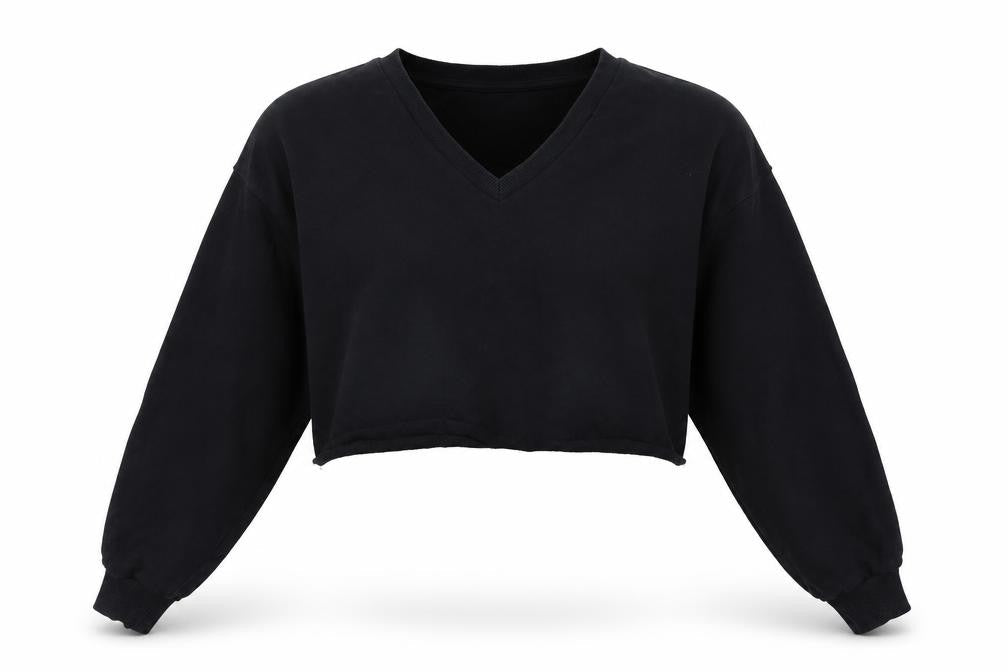 ASOS Womens Black Polyester Pullover Sweatshirt Size 6 Pullover