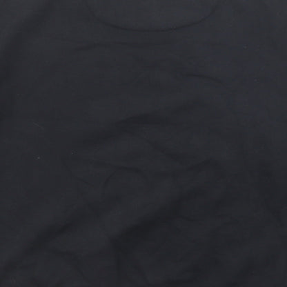 Jack Wills Womens Black Cotton Pullover Sweatshirt Size 6 Pullover