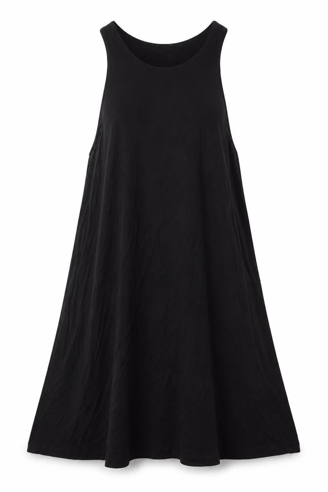 H&M Womens Black Viscose A-Line Size S Round Neck Pullover