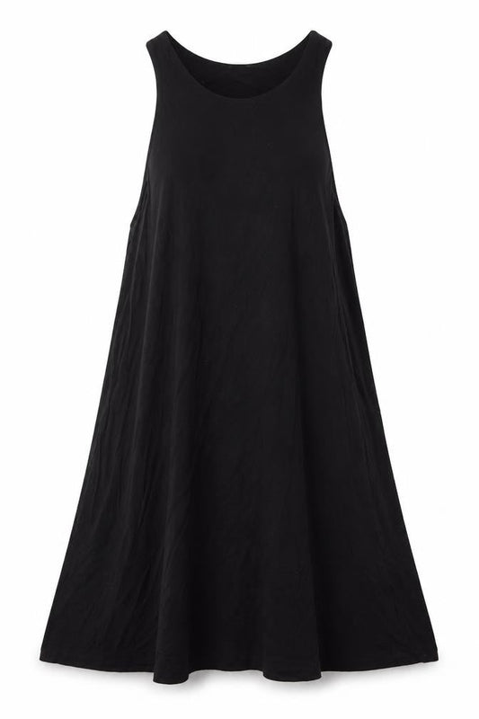 H&M Womens Black Viscose A-Line Size S Round Neck Pullover