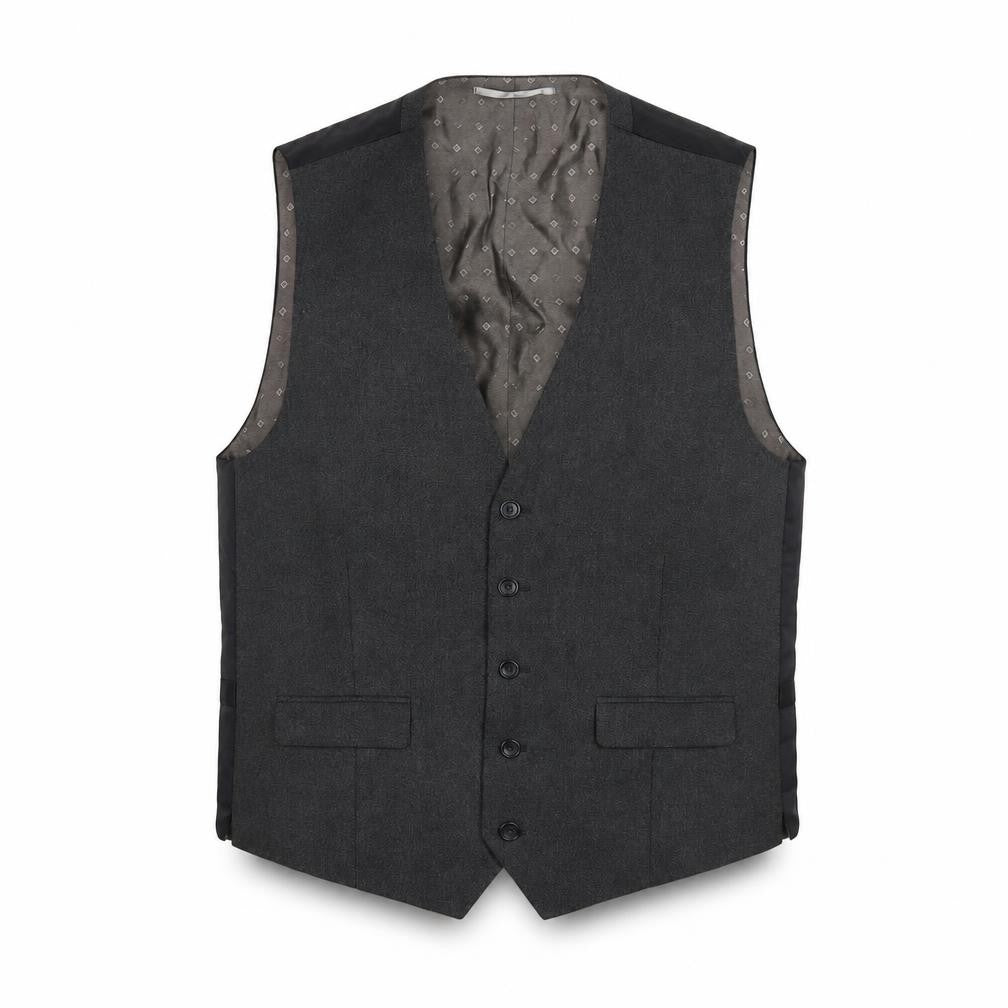 NEXT Mens Grey Polyester Jacket Suit Waistcoat Size 42 Regular