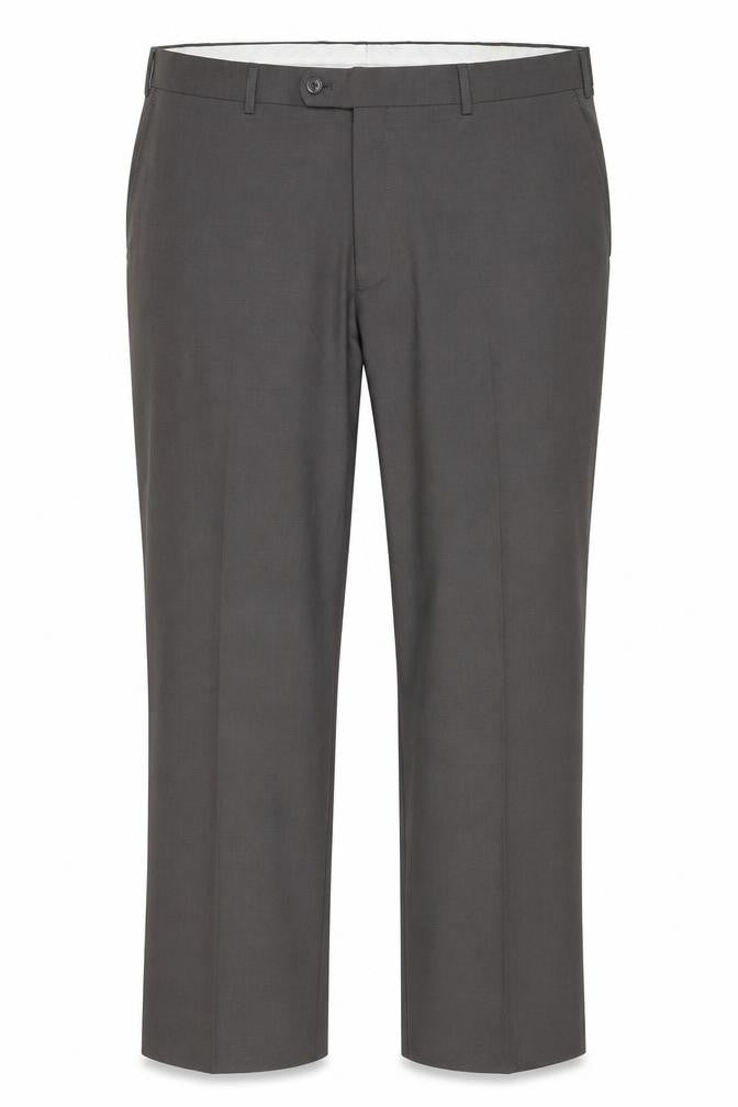 Skopes Mens Brown Wool Chino Trousers Size 42 in Regular Zip