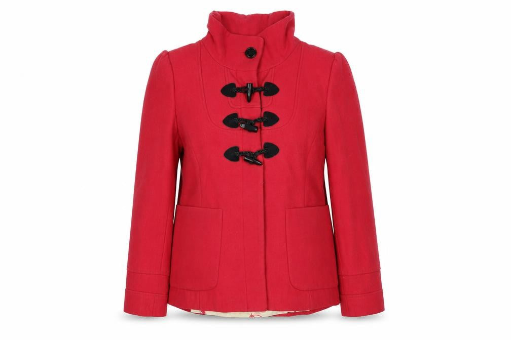 Red Herring Womens Pink Jacket Size 12 Button