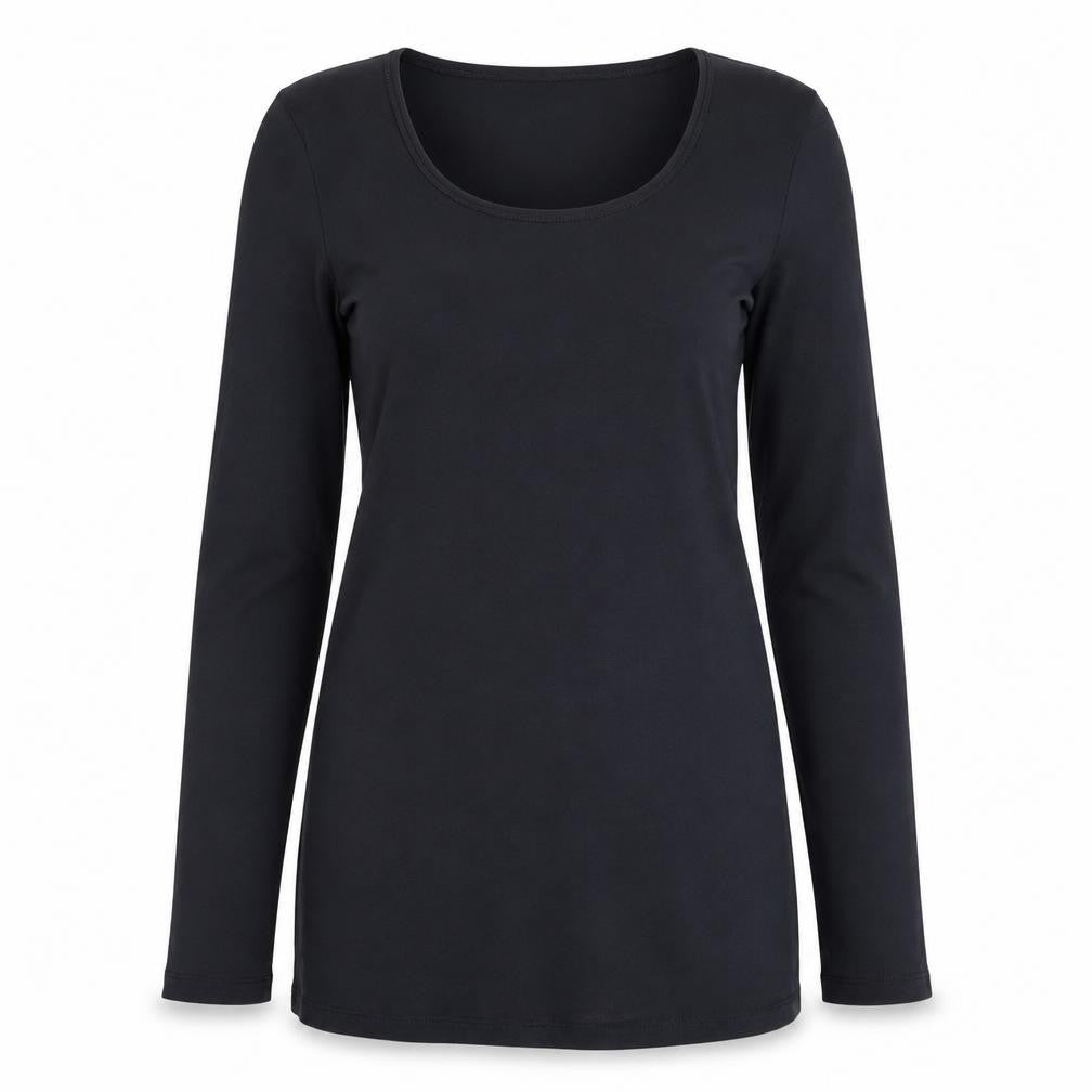 DEPT Womens Black Cotton Pullover Sweatshirt Size M Pullover