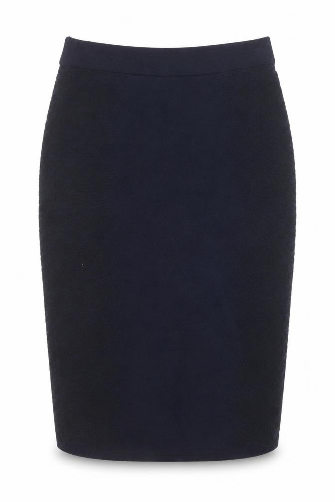 Per Una Womens Blue Cotton Straight & Pencil Skirt Size 10
