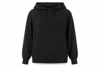 Next Womens Black Round Neck Cotton Pullover Jumper Size 12