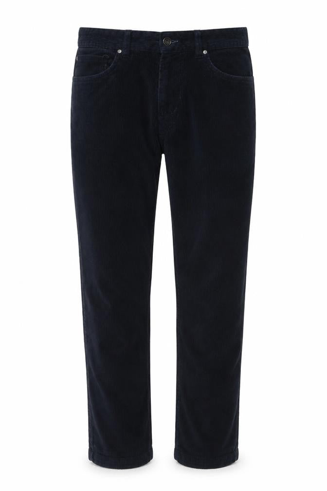 Threadbare Mens Blue Cotton Trousers Size 30 in Regular Button