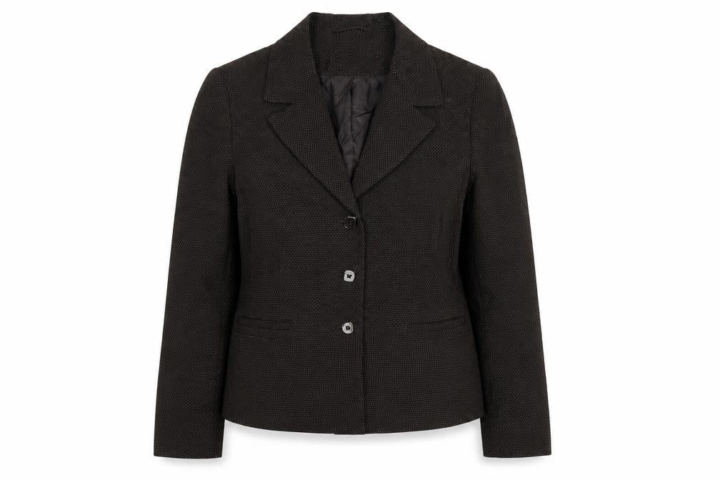 Minuet Womens Brown Jacket Blazer Size 12 Button