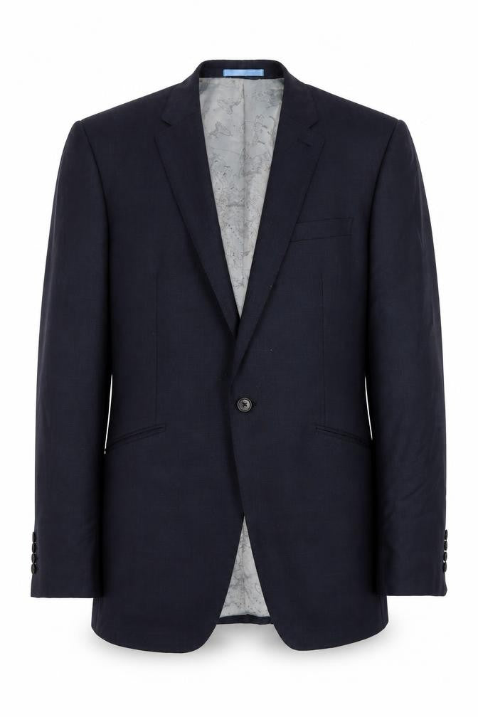 NEXT Mens Blue Wool Jacket Suit Jacket Size 40 Regular