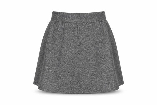 Divided by H&M Womens Grey Polyester Skater Skirt Size S