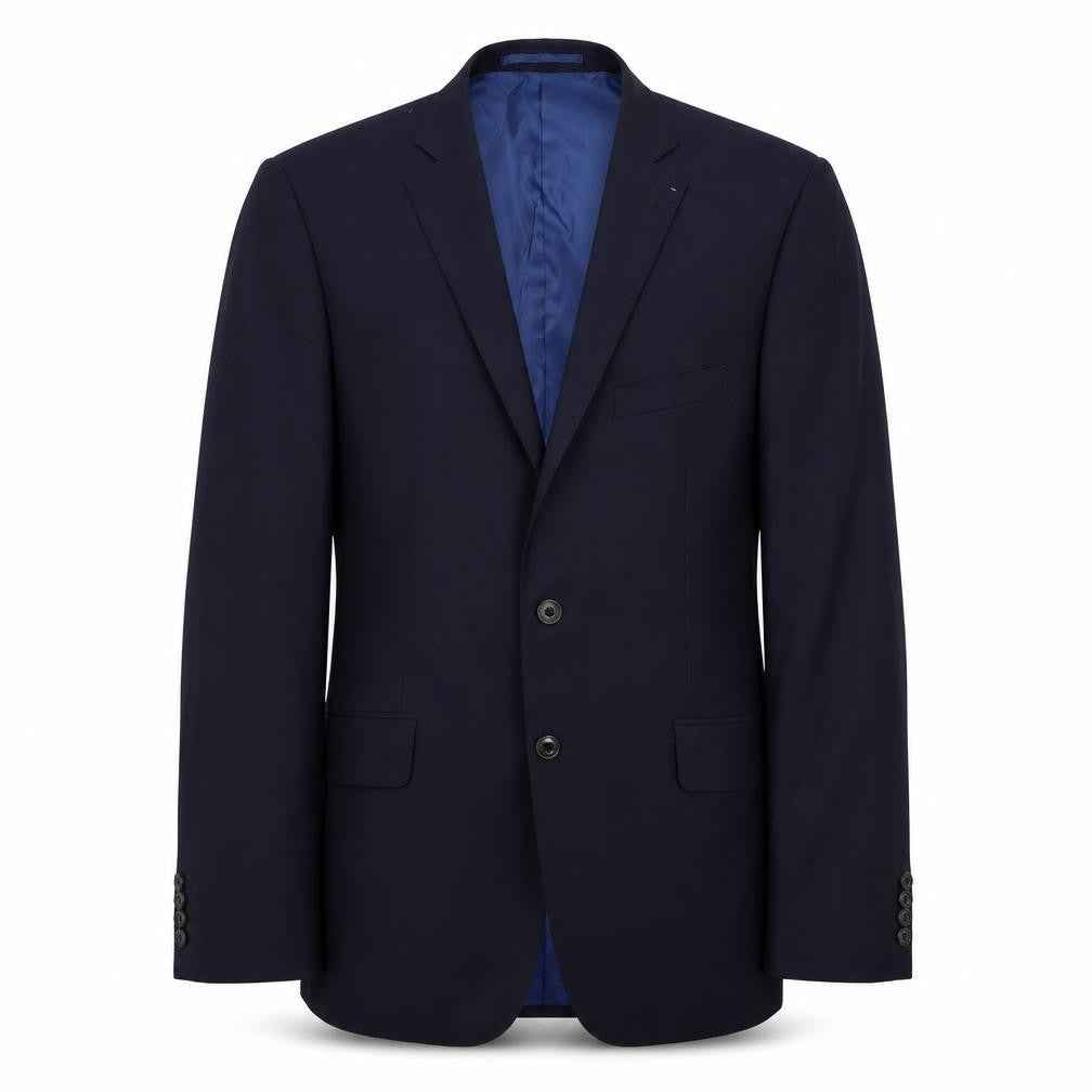 Marks & Spencer Mens Blue Polyester Jacket Suit Jacket Size 42 Regular