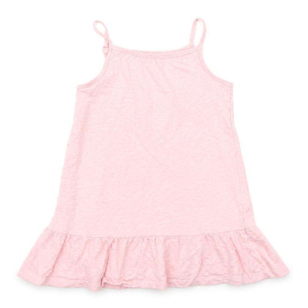 H&M Girls Pink Cotton Camisole Tank Size 4-5 Years Round Neck Pullover